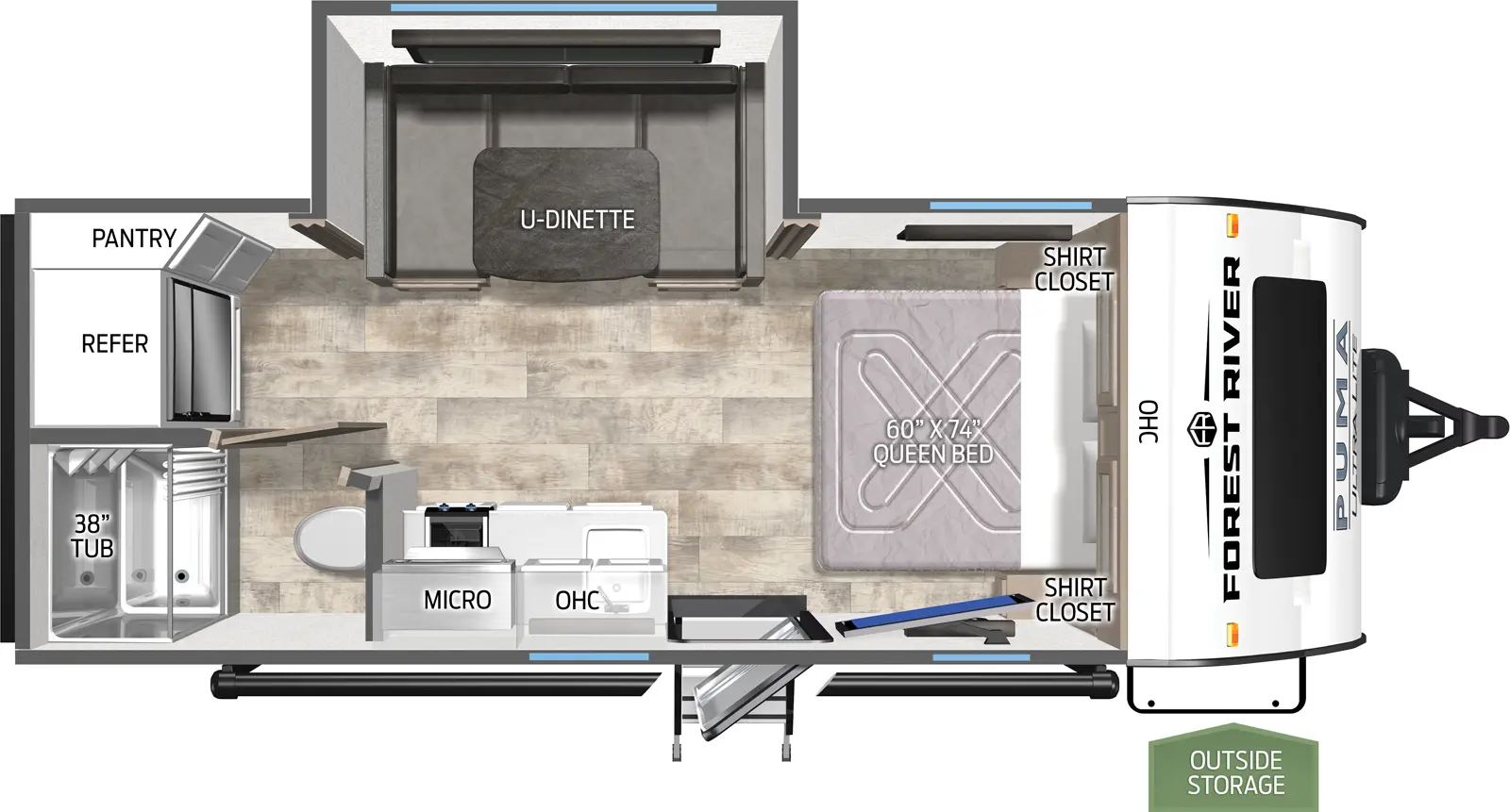 Puma Ultra Lite 16DSX - DSO Floorplan